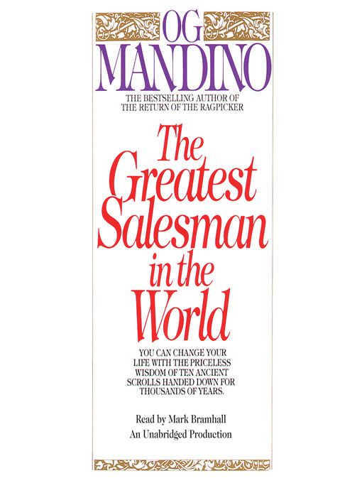 Title details for The Greatest Salesman in the World by Og Mandino - Wait list